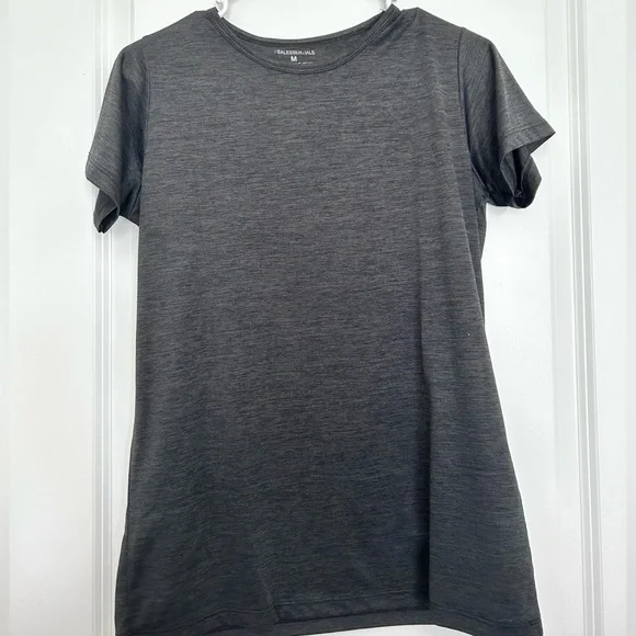 Real Essentials (M) Purple, Black, Grey Athletic Shirts | 3 Pack - Picture 5 of 8